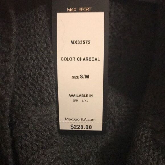 Max Sport Cowl Neck Pancho - Picture 3 of 6